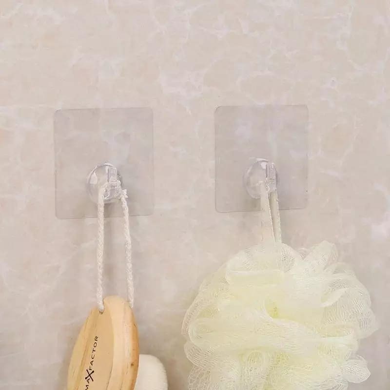 Transparent Wall Hanger, Punch-free Invisible Wall Hook, Strong Adhesive Seamless Wall Hooks Transparent Wall Hanger, Punch-free Invisible Wall Hook, Strong Adhesive Seamless Wall Hooks
